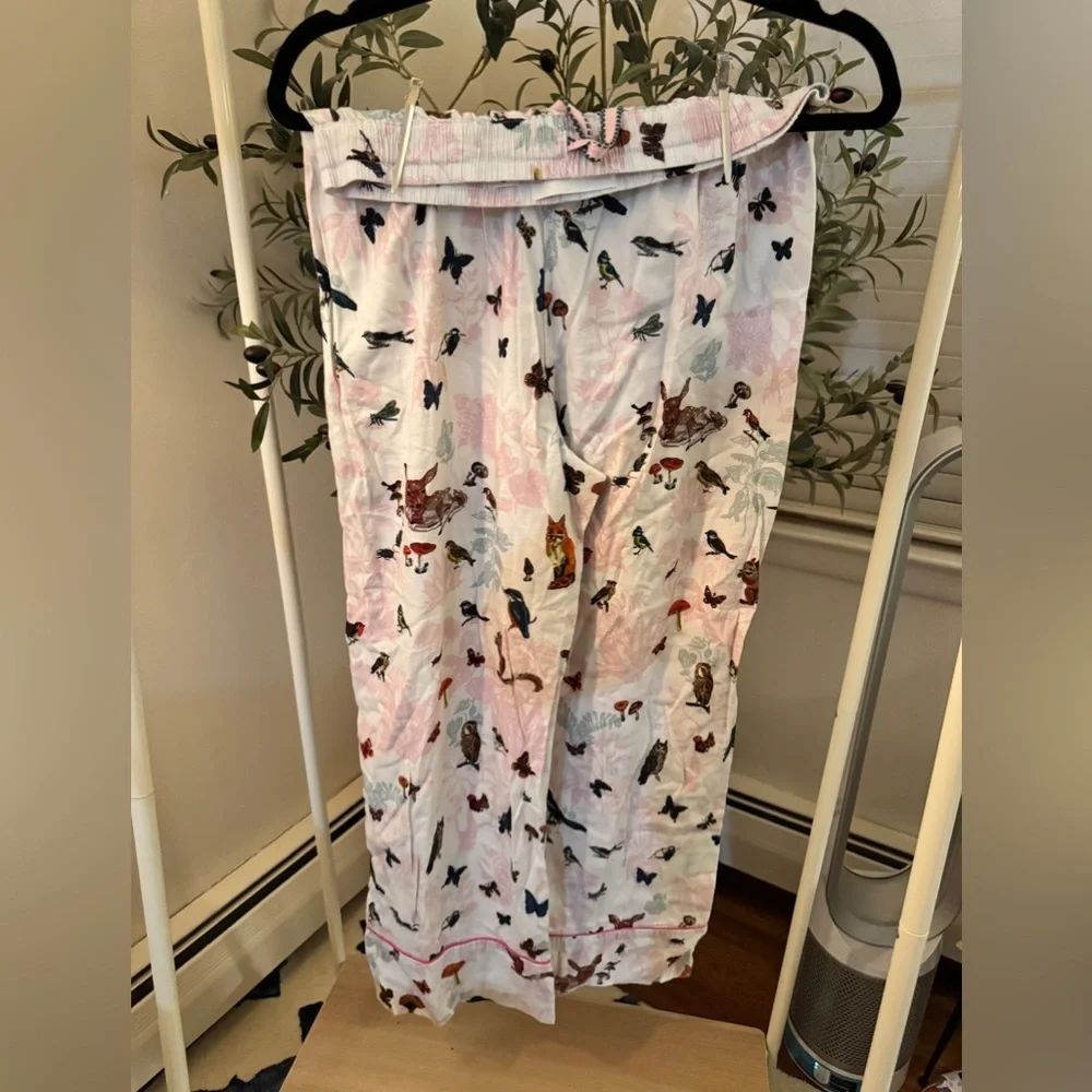 NWOT Anthropologie animal Print Women's pj pants Size S